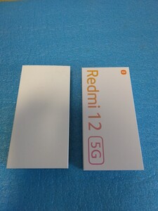 送料無料 Xiaomi Redmi 12 5G XIG03 本体 白ロム 128GB UQ 黒