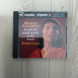 マリアンアンダーソン MARIAN ANDERSON 黒人霊歌集 SPIRITUALS　、1