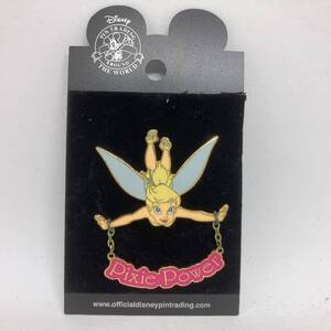 ♪♪ 219 DLR Disneyland アメリカ ピンバッジ ティンカーベル ピクシーパワー Tinker Bell Pixie Power Dangle ピン 2003年