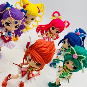 中古品 Qposket Yes!プリキュア5 キュアドリーム キュアアクア キュアルージュ キュアレモネード キュアミント ミルキィローズ 6種セット