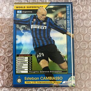 ◆WCCF 2011-2012 エステバン・カンビアッソ Esteban CAMBIASSO Inter EXTRA◆