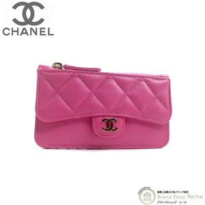 シャネル （CHANEL） キャビアスキン クラシック カードケース AP0374 ピンク（新品同様）中古