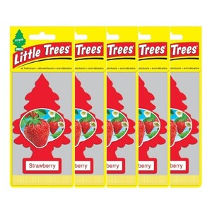 Little Trees リトルツリーエアフレッシュナー ストロベリー Strawberry USDM 5枚セット