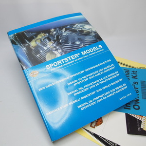 ハーレーダビッドソン.2005スポーツスター.オーナーズマニュアル即決Harley-Davidson.5か国語.英.仏.西.伊など.SPORTSTER.99468-051A