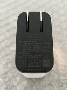 SoftBank　SELECTION USB PD-PPS対応 GaN 65W 3ポート 急速充電 USB ACアダプタ　SB-AC23-2C1A