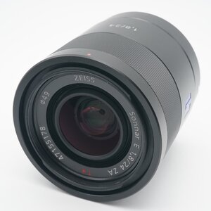 新品級 SONY 単焦点レンズ Sonnar T* 24mm F1.8 ZA ソニー Eマウント用 SEL24F18Z