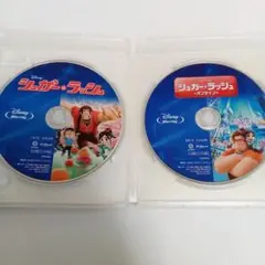 【説明文必須】シュガーラッシュ　オンライン　セル版　Blu-ray　２点セット