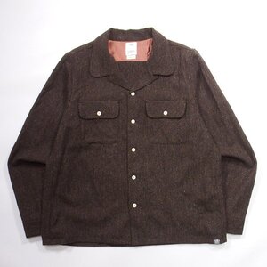 美品 22aw visvim BOOMER SHIRT L/S DONEGAL BROWN 3