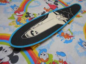 1981年スケートボードSKATEBOARDスペースシャトルSPACE SHUTTLE ビンテージVINTAGE昭和レトロポップANTIQUES宇宙船NASA火星SPACEX JAXA UFO