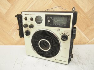 ☆【1K1129-15】 National Panasonic ナショナルパナソニック BCLラジオ RF-1150 COUGAR115 5BAND RECEIVER ジャンク