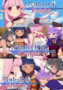 Sakura Knight シリーズ 3作品セット ★ アドベンチャー ビジュアルノベル ★ PCゲーム Steamコード Steamキー