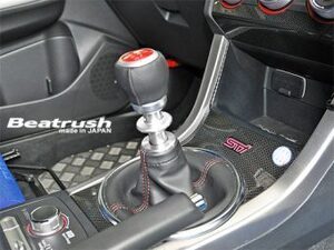 【LAILE/レイル】 Beatrush リバースノブ シルバー スバル WRX STi VAB/GRB/GVB インプレッサ WRX STi GDB フォレスター SG9 [S76024RKS]