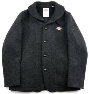 美品★定価26,400円★DANTON ダントン 丸襟ウールモッサジャケット/JD-8237 WOM/サイズ40(L)