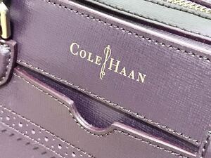 S COLE HAAN ミニボストンバッグ　パープル　レディース