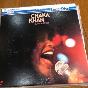 LD『ライヴ・アット・ロキシー』チャカ・カーン　Chaka Khan レーザーディスク