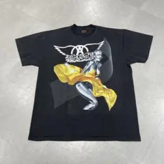 USA製  AeroSmith バンドTシャツ 黒 XL