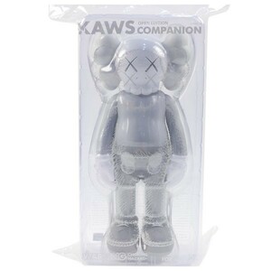 カウズ KAWS ×MEDICOM TOY メディコムトイ COMPANION OPEN EDITION フィギュア 灰 Size【フリー】 【新古品・未使用品】