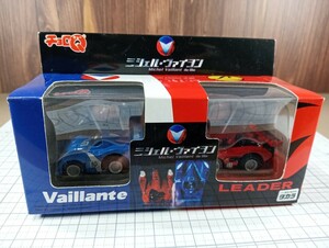 チョロＱ ミシェルヴァイヨン ２台セット Vaillante#10/LEADER#13 未使用品　タカラ/TAKARA/CHORO-Q/プルバックカー/ケース入り