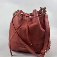 希少✨ Burberry バーバリー 巾着 ショルダーバッグ 肩掛け レザー