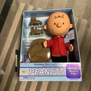 レア 特大 チャーリーブラウン 人形 peanuts Christmas time Charlie Brown ultimate action figure スヌーピー フィギュア doll 新品