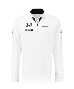 ★McLAREN HONDA F1 Team Official ZIP-UP Sweat Jacket・WH