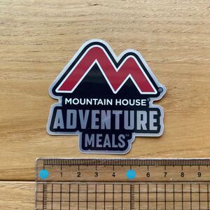 送料無料 ★即決 MOUNTAIN HOUSE ステッカー ★ シール デカール アウトドア キャンプ マウンテンハウス adventure meals