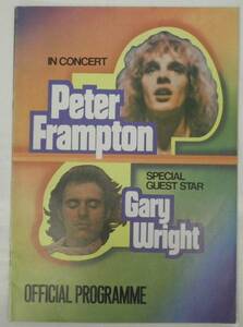 BOOK/PETER FRAMPTON/GARY WRIGHT/ IN CONCERT 1976 (d959)