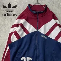 80s 80年代 アディダス adidas ベロア トラックジャケット ジャージ