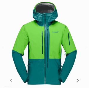 ノローナ ロフォテン プロ NORRONA PRO gore-tex ゴアテックス lofoten バックカントリー ジャケット ハードシェル 山スキー スノボ 登山緑