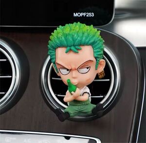 【新品未使用】ONE PIECE ワンピース ゾロ 車内アクセサリー カーアクセサリー アロマ　フィギュア 海外製品