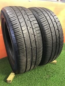 9k-116) 225/55R17 TOYO Tranpath MPZ 2020年　8-8.5分山 2本