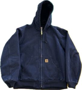 MDT 00s Carhartt J130 Duck Active Jacket カーハート アクティブジャケット ミッドナイト デトロイト サンタフェ USA トラディショナル