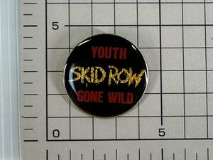 【中古】SKID ROW　スキッドロウ バッジ バンド