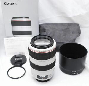 【新品同様の超美品・メーカー保証書等完備】Canon キヤノン EF 70-300mm F4-5.6 L IS USM