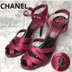 CHANEL シャネル  サンダル　ヒール　ココマーク