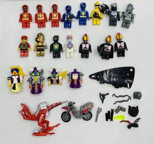 ジャンク 処分 LEGO レゴ アニメ コミック 特撮系 キャラクターセット まとめ売り ライダー ワンピース トランスフォーマー アバレンジャー