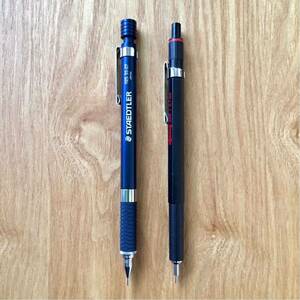 新品同様 STAEDTLER rOtring Mechanical pencil ステッドラー ロットリング シャーペン 2本セット 0.7mm MADE IN GERMANY ドイツプロダクツ