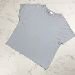 handvaerk ハンドバーク 半袖カットソー Tシャツ トップス レディース ライトブルー サイズS*VC42