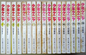 【中古文庫本】山川惣治　「少年ケニア」　1-8、10，12-13，15-20巻全17巻不揃いセット　角川文庫　山川惣治シリーズ