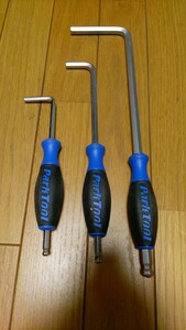 parktool パークツール ハンドル付きヘックスレンチ　HT-6.HT-8.HT-10 ペダルレンチ BB工具