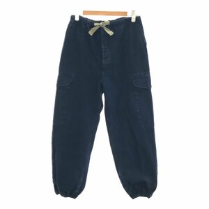 GUCCI グッチ 【men3983D】 ミケーレ ヘリンボーントラウザーズカーゴパンツ ボトムス ブルー メンズ 44 イタリア製 MO