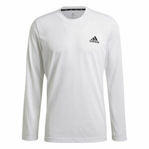 ●送料390円可能商品 アディダス ADIDAS 新品 メンズ 速乾 高機能 AEROREADY トレーニング 長袖 Tシャツ 白 XL [GT5566-O] 三 参★QWER★