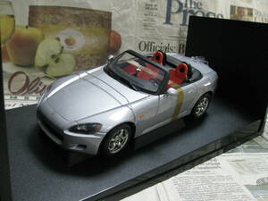 ☆激レア絶版★AUTOart*1/18*2000 HONDA S2000 US仕様 シルバー≠EXOTO