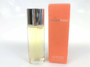 残多　クリニーク　CLINIQUE　ハッピー　happy.　パルファム　スプレー　50ml　残量：9割　YK-3700