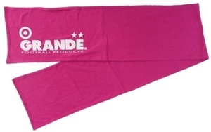 グランデ(GRANDE) コットンマフラー F(20×148cm) ピンク GFPH14997-PINK