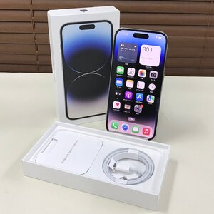 ☆美品/中古品☆ Apple iPhone 14 Pro 128GB MQ013J/A Silver シルバー 国内版SIMフリー A2889