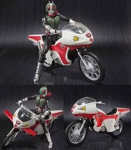 中古フィギュア S.H.Figuarts 仮面ライダー新1号＆新サイクロン号セット 「仮面ライダー」