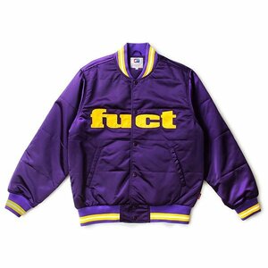 fuct (ファクト) US スタジャン ジャケット スタジアムジャンパー STADIUM JACKET PURPLE