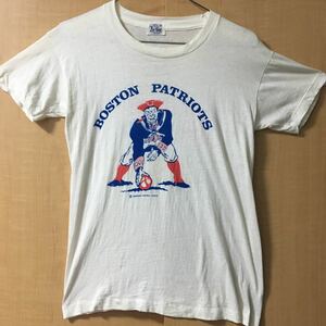 ★希少！激レア！４０s５０sンテージフットボール染込みプリントTシャツマイフリチャンピオン単色タグNIKE四連USAアメカジ７０s８０s好きに