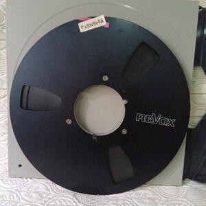 REVOX 10inch メタルリール BLACK オープンリールテープ